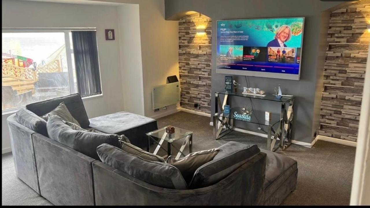ברידלינגטון Sea View Apartment Large Balcony Whirlpool Bath 2 Bedrooms Sky Glass Tv מראה חיצוני תמונה